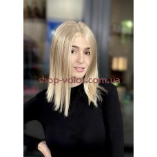Парик на сетке каре без челки BL 66116 пшенично-пепельный блондин 