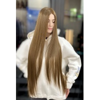 Парик на сетке русый длинный Lace Wig Super Straight тон 30W термостойкий Парик на сетке русый длинный Lace Wig Super Straight тон 30W термостойкий