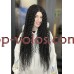 Парик на сетке черный длинный Lace Wig Curl тон 1B термостойкий Парик на сетке черный длинный Lace Wig Curl тон 1B термостойкий