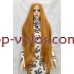 Перука на сітці світло-руда довга Lace Wig Super Straight тон 144B термостійка Перука на сітці світло-руда довга Lace Wig Super Straight тон 144B термостійка