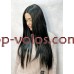 Парик на сетке длинный Lace Wig Headline тон 1B черный термостойкий Парик на сетке длинный Lace Wig Headline тон 1B черный термостойкий