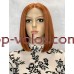 Перука на сітці руда каре Lace Wig MOMO № 130T термостійка Перука на сітці руда каре Lace Wig MOMO № 130T термостійка