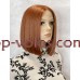 Перука на сітці руда каре Lace Wig MOMO № 130T термостійка Перука на сітці руда каре Lace Wig MOMO № 130T термостійка
