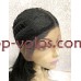 Парик на сетке черный длинный Lace Wig Amanda 70 см тон 1 термостойкий