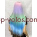 Перука на сітці різнобарвний довга Lace Wig Headline № PKBL07 термостійка Перука на сітці різнобарвний довга Lace Wig Headline № PKBL07 термостійка