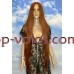 Парик на сетке темно-рыжий длинный Lace Wig Super Straight тон 130T термостойкий Парик на сетке темно-рыжий длинный Lace Wig Super Straight тон 130T термостойкий