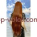 Парик на сетке темно-рыжий длинный Lace Wig Super Straight тон 130T термостойкий Парик на сетке темно-рыжий длинный Lace Wig Super Straight тон 130T термостойкий