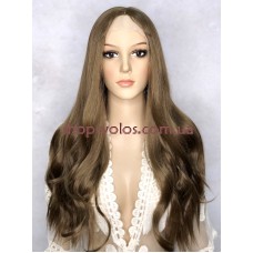 Перука на сітці світло-коричнева довга Lace Wig BL 66010 термостійка