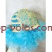 Парик афро голубой Fiesta тон light blue карнавальный Парик афро голубой Fiesta тон light blue карнавальный
