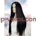 Парик на сетке Lace Wig JEWEL тон 1B длинный черный термостойкий Парик на сетке Lace Wig JEWEL тон 1B длинный черный термостойкий