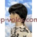 Перука чорна коротка № 3396 тон 1 Перука чорна коротка № 3396 тон 1