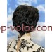 Перука коротка кудрява AT Flora тон 1 чорний Перука коротка кудрява AT Flora тон 1 чорний