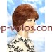 Перука коротка кудрява AT Flora тон 33A коричнево-бордово-руда Перука коротка кудрява AT Flora тон 33A коричнево-бордово-руда