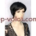 Перука чорна коротка ANGELA тон 1 Перука чорна коротка ANGELA тон 1