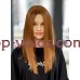 Перука на сітці Lace Wig 6744 тон 30 рудий