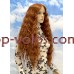 Парик на сетке рыжий длинный Lace Wig Supel Lily тон 130T термостойкий Парик на сетке рыжий длинный Lace Wig Supel Lily тон 130T термостойкий