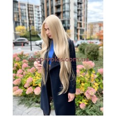 Перука на сітці пшенична довга Lace Wig Super Straight тон 16A-613F термостійка