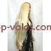 Перука на сітці пшенична довга Lace Wig Super Straight тон 16A-613F термостійка Перука на сітці пшенична довга Lace Wig Super Straight тон 16A-613F термостійка