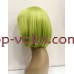 Парик салатовый каре 17101 тон Light Green с имитацией кожи термостойкий Парик салатовый каре 17101 тон Light Green с имитацией кожи термостойкий