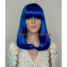 Парик синий каре 8024 тон D.blue