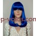 Парик синий каре 8024 тон D.blue Парик синий каре 8024 тон D.blue