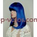 Парик синий каре 8024 тон D.blue Парик синий каре 8024 тон D.blue