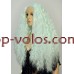 Перука на сітці бірюзова довга Lace Wig Aquamarine термостійка