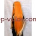 Перука на сітці помаранчева довга Lace Wig Super Straight тон orange термостійка Перука на сітці помаранчева довга Lace Wig Super Straight тон orange термостійка
