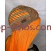Перука на сітці помаранчева довга Lace Wig Super Straight тон orange термостійка Перука на сітці помаранчева довга Lace Wig Super Straight тон orange термостійка