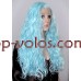 Перука на сітці Lace Wig Malvina блакитна довга термостійка Перука на сітці Lace Wig Malvina блакитна довга термостійка