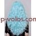 Перука на сітці Lace Wig Malvina блакитна довга термостійка Перука на сітці Lace Wig Malvina блакитна довга термостійка