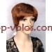 Перука темно-руда коротка ANGELA тон 130 Перука темно-руда коротка ANGELA тон 130