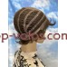 Перука коротка кудрява AT Flora тон 8 русявий Перука коротка кудрява AT Flora тон 8 русявий