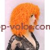 Парик афро оранжевый каре Afro Cool тон orange