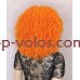 Парик афро оранжевый каре Afro Cool тон orange
