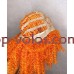 Парик афро оранжевый каре Afro Cool тон orange