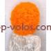 Парик афро оранжевый Fiesta тон orange карнавальный Парик афро оранжевый Fiesta тон orange карнавальный