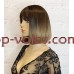 Перука коричнево-руса каре № TB2020050-2 омбре з імітацією шкіри голови термостійка