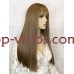 Перука руса довга Jennifer тон Light brown з імітацією шкіри голови термостійка Перука руса довга Jennifer тон Light brown з імітацією шкіри голови термостійка