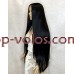 Парик на сетке черный длинный Lace Wig Super Straight тон 1B термостойкий Парик на сетке черный длинный Lace Wig Super Straight тон 1B термостойкий