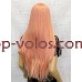 Парик на сетке розовое золото длинный Lace Wig № 2358 тон orange pink термостойкий Парик на сетке розовое золото длинный Lace Wig № 2358 тон orange pink термостойкий