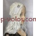 Парик на сетке молочный блонд длинный Lace Wig Bess тон 60 термостойкий