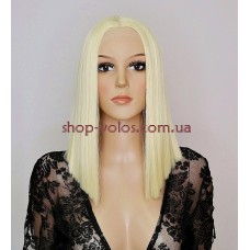 Перука на сітці блонд каре Lace Wig SHAKIA № 613 термостійка 