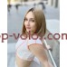 Перука на сітці бронзовий блонд каре Lace Wig MOMO № 6-23 омбре термостійка