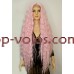 Парик волнистый на сетке длинный Lace Wig Богемия тон розовый термостойкий Парик волнистый на сетке длинный Lace Wig Богемия тон розовый термостойкий