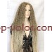 Перука на сітці світло-русявий блонд довга Lace Wig Curl тон 12/613 омбре термостійка Перука на сітці світло-русявий блонд довга Lace Wig Curl тон 12/613 омбре термостійка