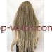 Перука на сітці світло-русявий блонд довга Lace Wig Curl тон 12/613 омбре термостійка Перука на сітці світло-русявий блонд довга Lace Wig Curl тон 12/613 омбре термостійка