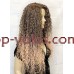 Перука на сітці рожево-коричнева довга Lace Wig POLY тон ROSE GOLD омбре термостойкий Перука на сітці рожево-коричнева довга Lace Wig POLY тон ROSE GOLD омбре термостойкий