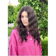 Перука на сітці Lace Wig Amanda тон 4 темно-коричневий