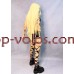 Перука на сітці блонд довга Lace Wig Super Straight тон 613 термостійка Перука на сітці блонд довга Lace Wig Super Straight тон 613 термостійка